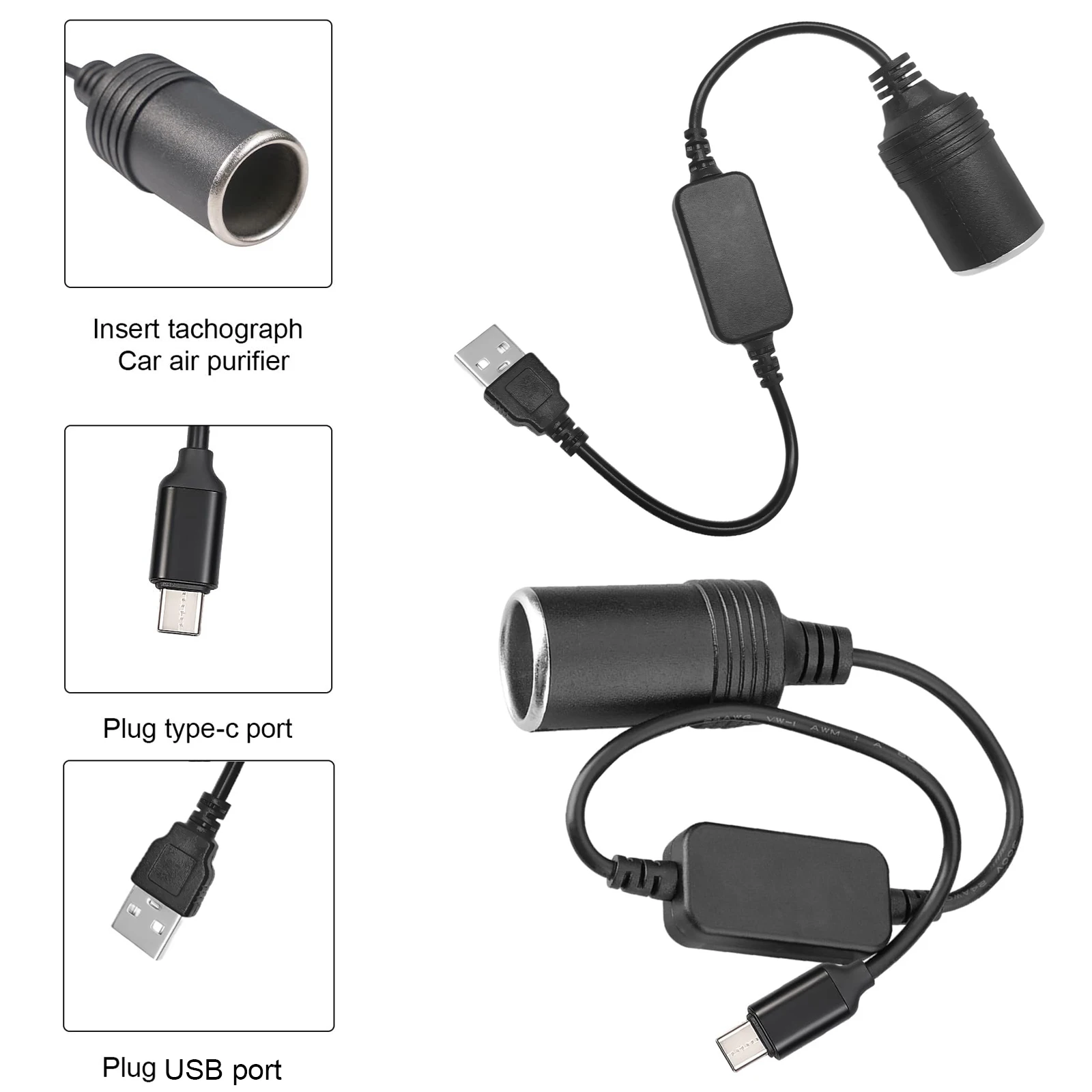 Accessories Experts Vape - 5V ~ 12V 시가 라이터 소켓