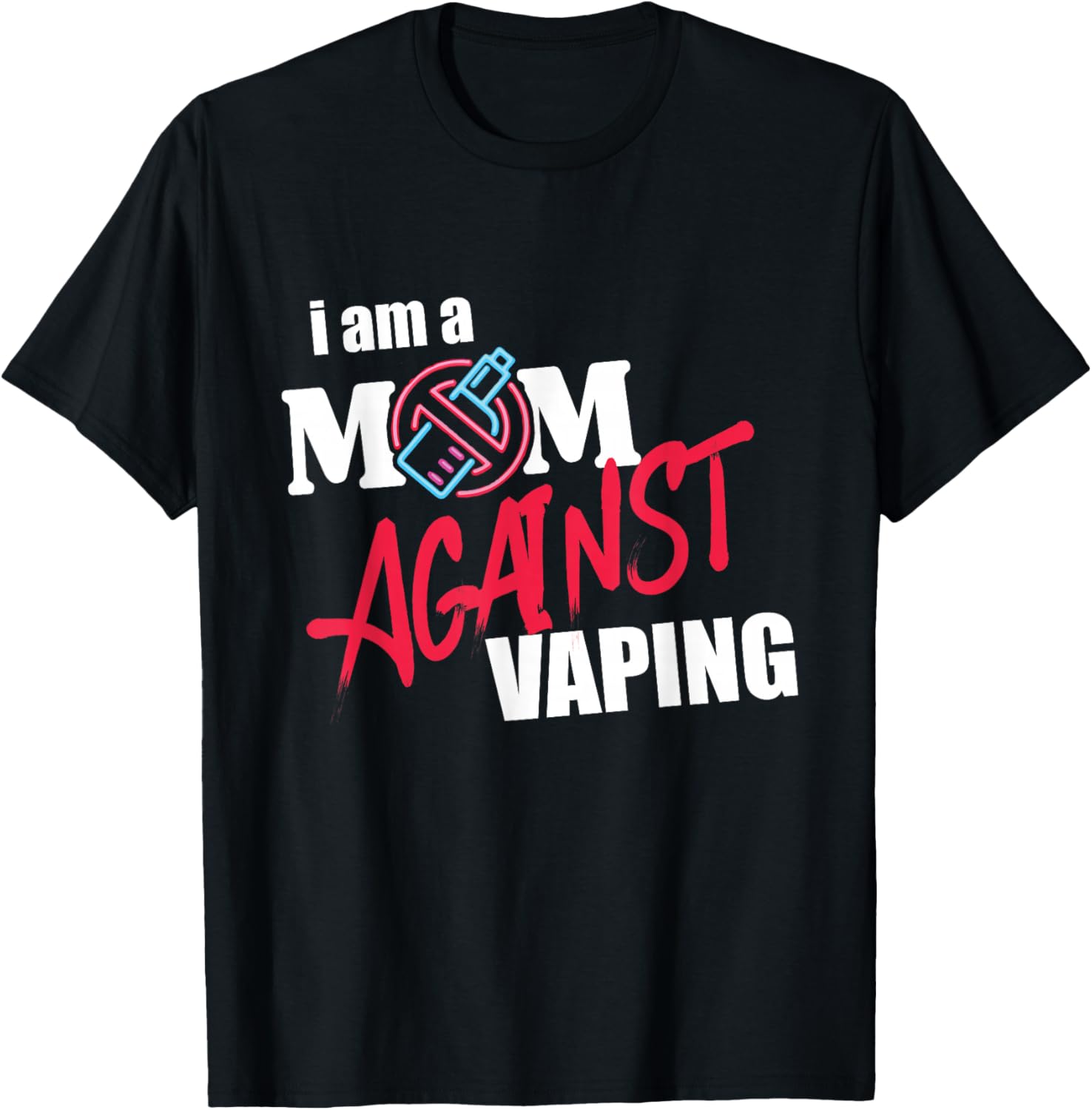 Mom Against Vaping 그래픽 티셔츠 Ant - Vaping Shop 리뷰 및 가격