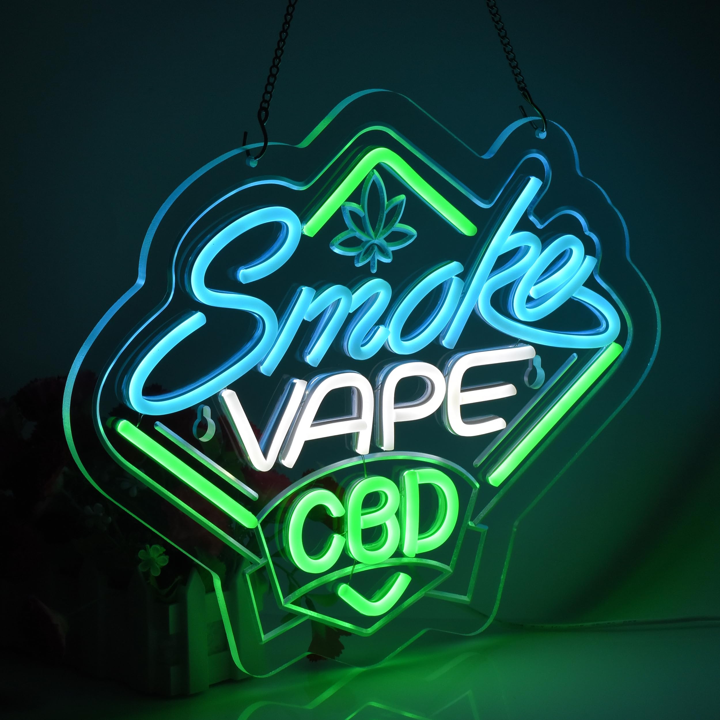 스모크 및 베이프 샵 네온사인 네온 조명 벽걸이 장식품 - Vaping Shop 리뷰 및 가격