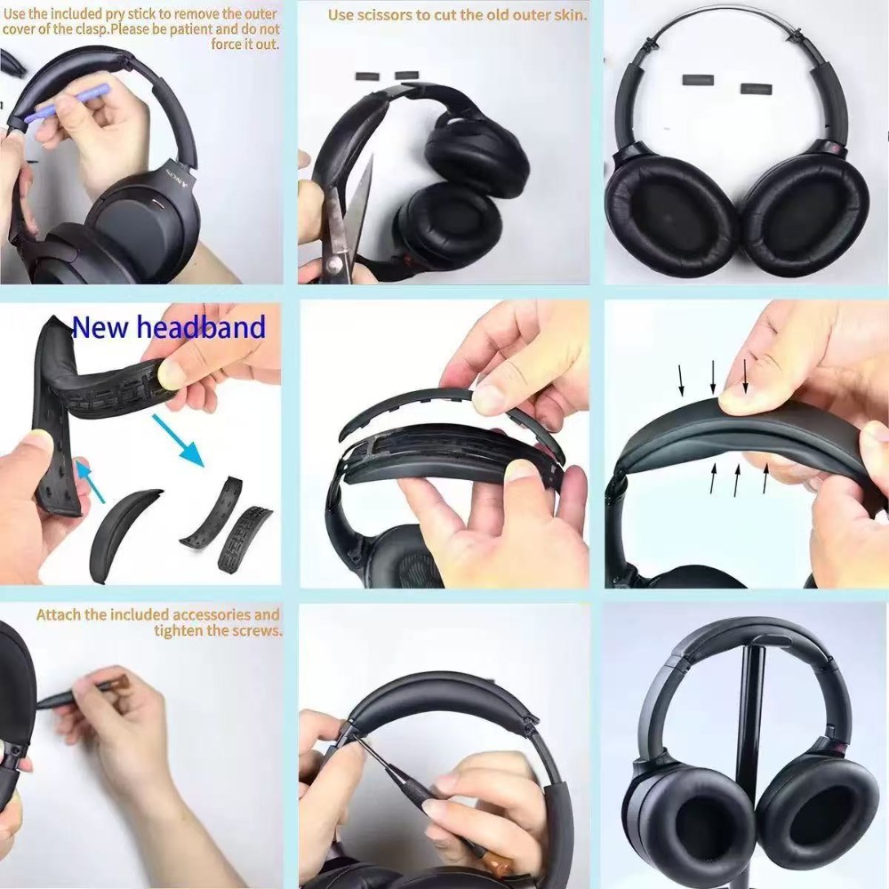 소니 WH-1000XM4 헤드폰용 스냅온 교체용 헤드밴 - Sony Headphone Wh-1000Xm4 리뷰 및 가격