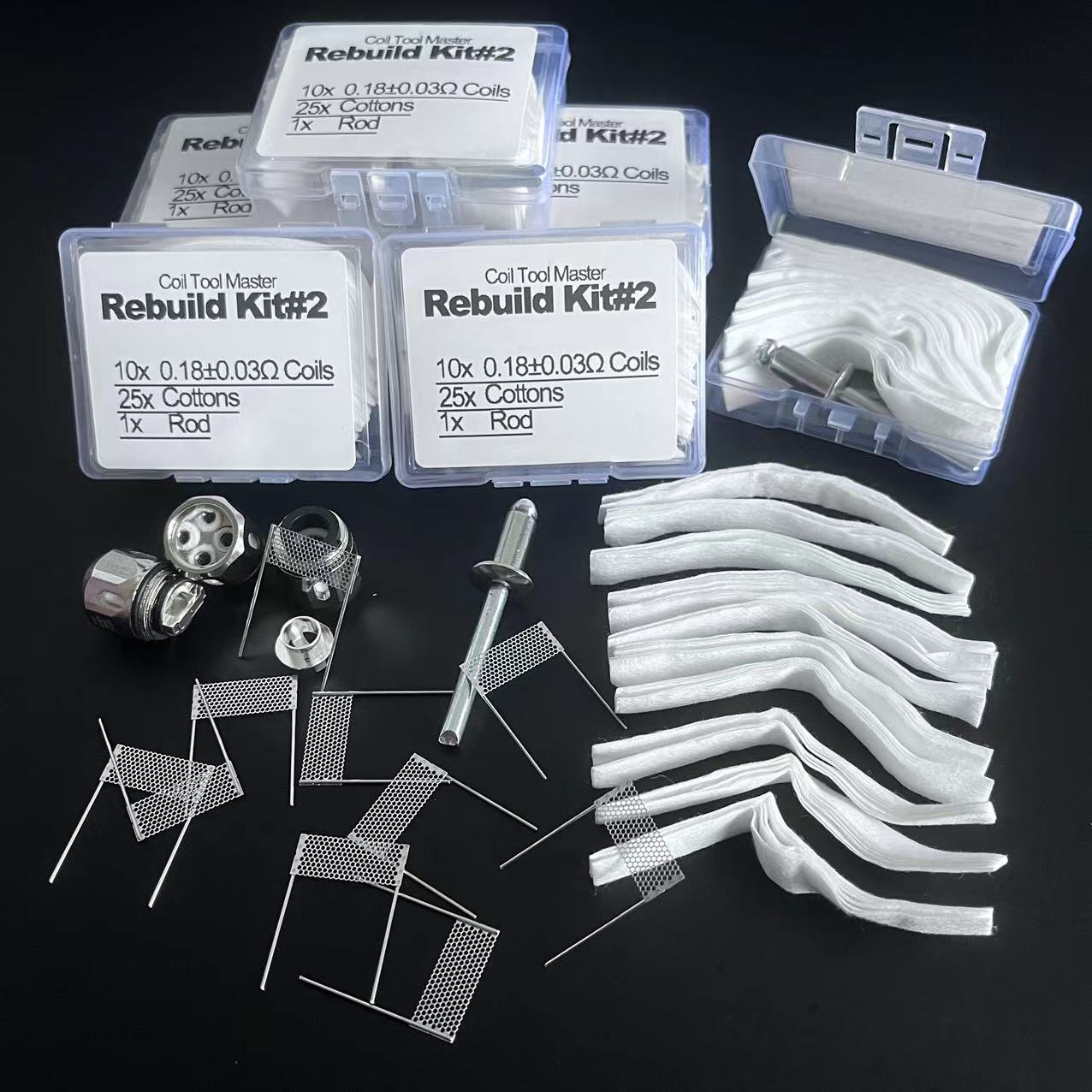 GT 재구축 메쉬 코일 키트 DIY 교체 코어, 스카이 - Coil Building Kit 리뷰 및 가격