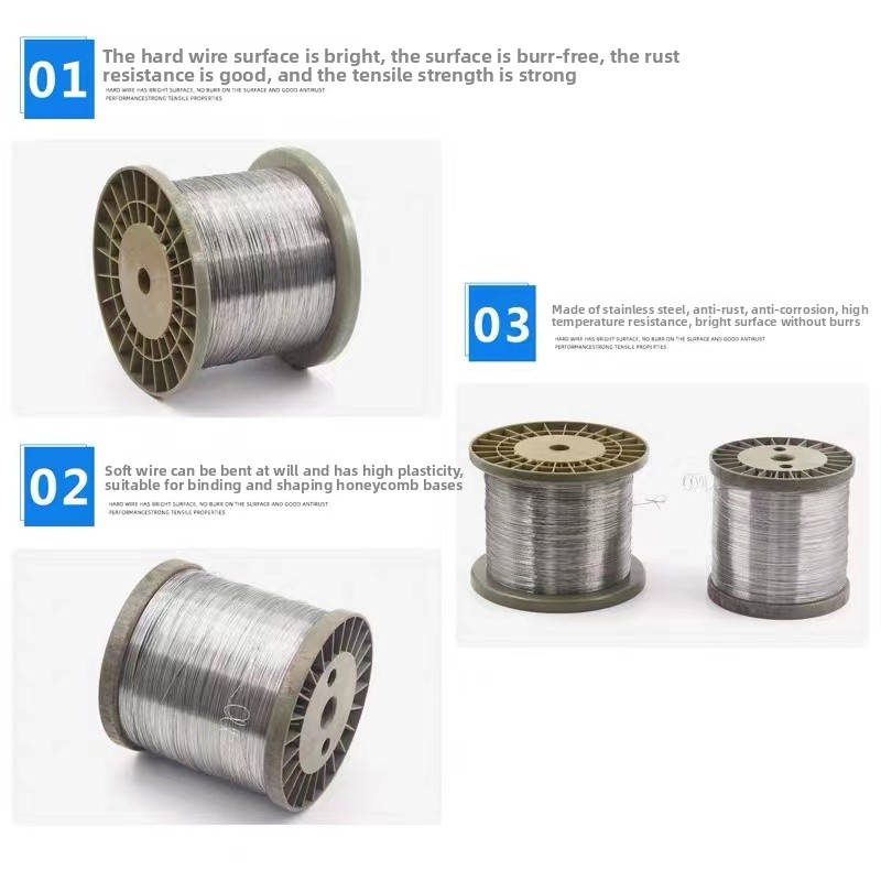 100m/롤 0.1mm 0.2mm 0.3mm 0.4mm - Stainless Wire Ss316 리뷰 및 가격