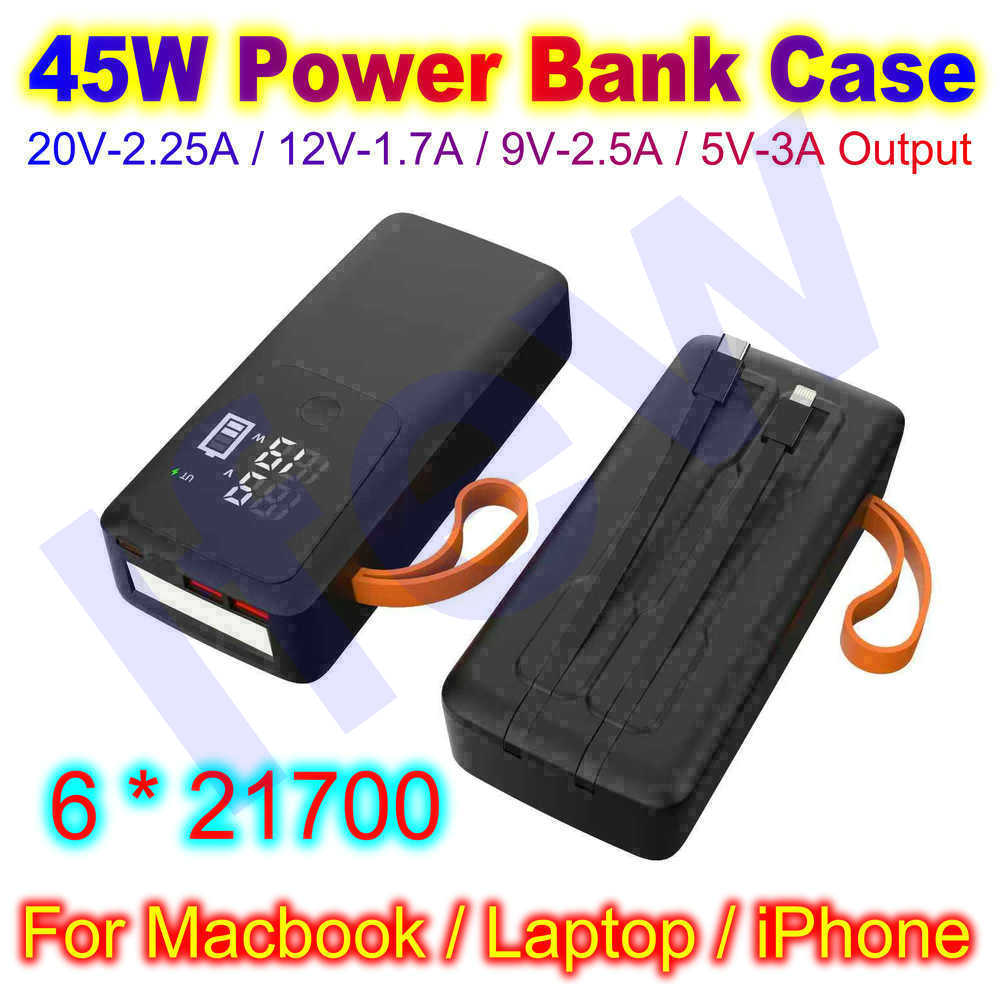 맥북용 45W 파워 뱅크 케이스 21700 배터리 케이 - Battery Case Storage 리뷰 및 가격