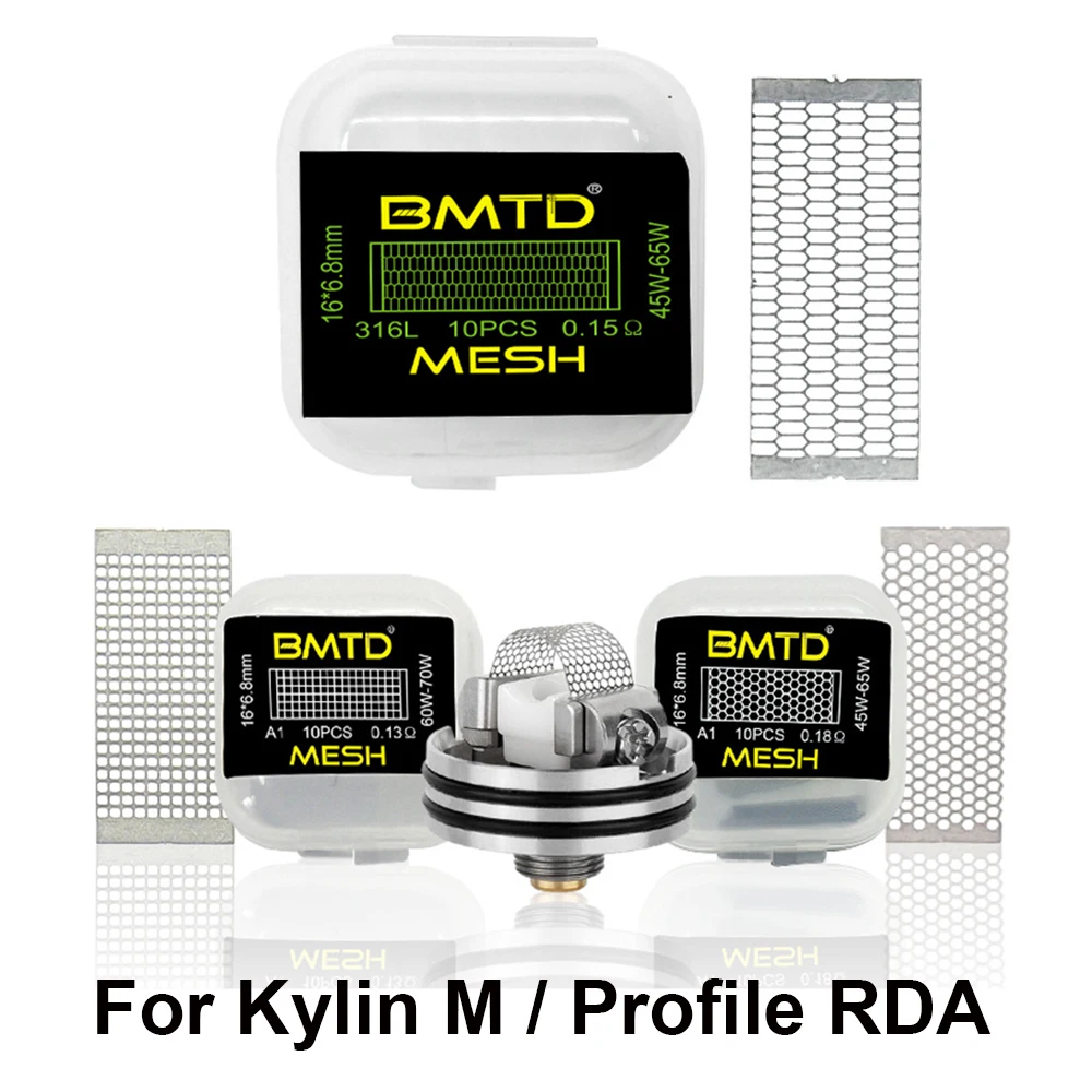 10 개/상자 BMTD 프리빌트 코일 A1 SS316  - Stainless Wire Ss316 리뷰 및 가격