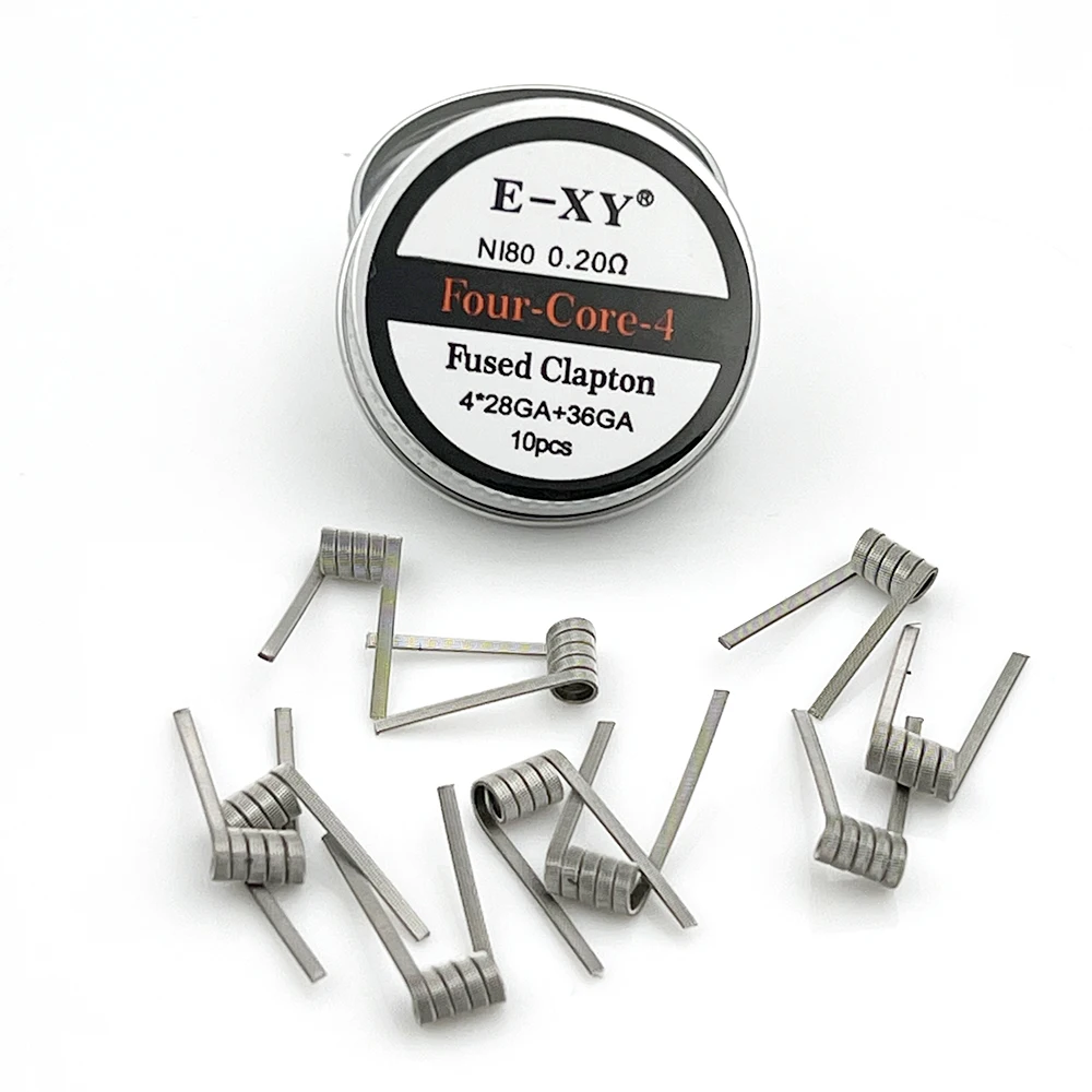 10 개/상자 Ni80 사전 제작 코일 융합 Clapt - Coil Building Kit 리뷰 및 가격