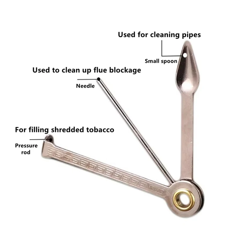 다기능 스테인리스 스틸 흡연 목재 파이프 클리너, 청소 - Weed Vaping Accessories 리뷰 및 가격